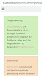 Mobile Screenshot of ambulante-suchtmedizin.de